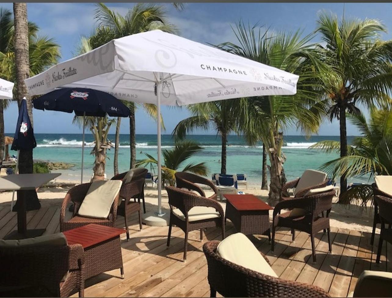 Studio Bord De Mer Avec Piscine - Le Manganao, Saint-Francois Esterno foto