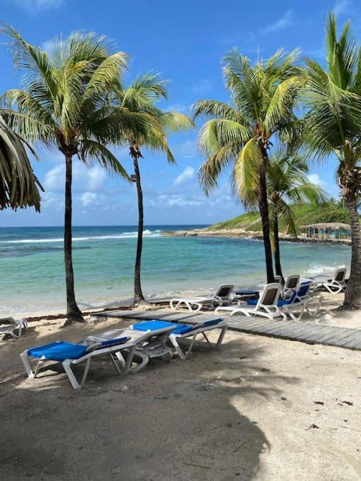 Studio Bord De Mer Avec Piscine - Le Manganao, Saint-Francois Esterno foto