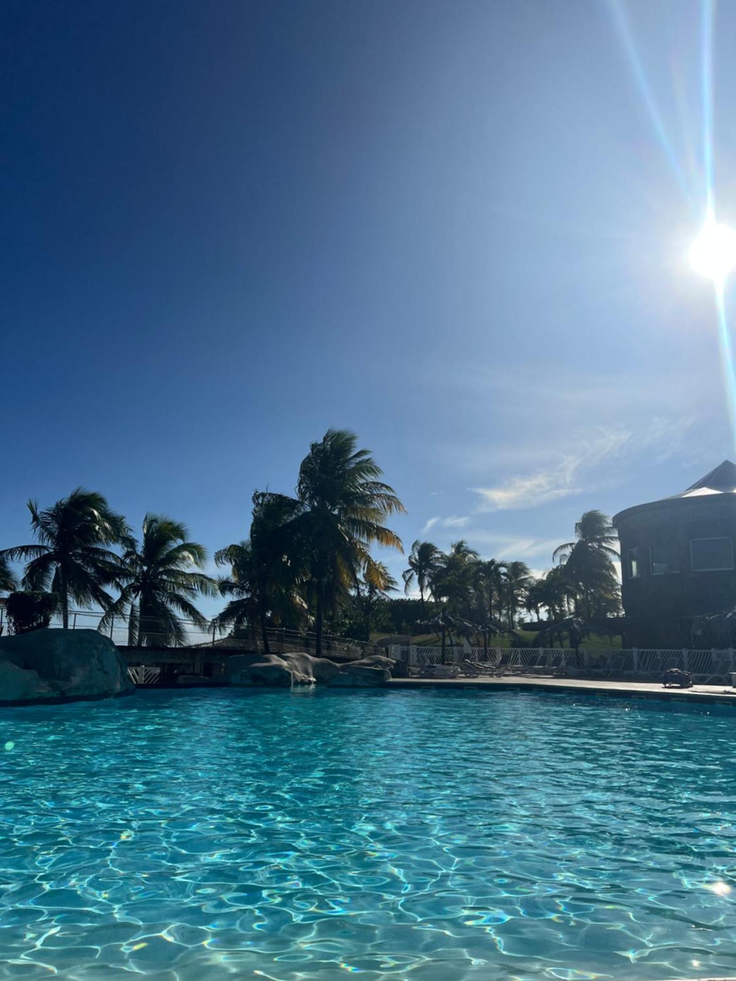 Studio Bord De Mer Avec Piscine - Le Manganao, Saint-Francois Esterno foto